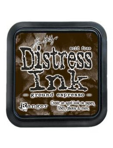 Ranger- Tim Holtz- Distress Ink Pad- Ground Espresso
