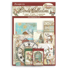 Stamperia Cards Collection - cards, tags - Christmas Greetings