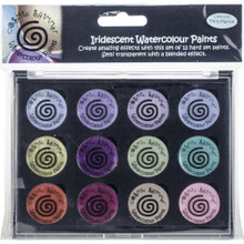 Cosmic Shimmer Iridescent Watercolour Paint Palette - Chic & Frosted- Set 9