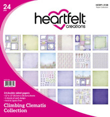 Heartfelt Creations Paper Collection- Climbing Clematis Collection