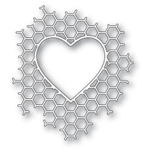 Memory Box 100% Steel Honeycomb Heart Cutting Die- 94378