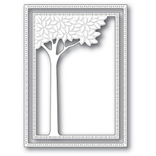 Memory Box 100% Steel Leafy Tree Frame Cutting Die- 94420