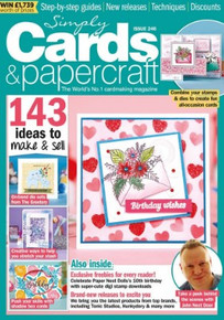 Simply Cards & Papercraft Magazine Issue 246- Sent with Love