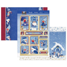 HunkyDory Crafts Gnome for Christmas Luxury Topper Set- Snow Much Fun