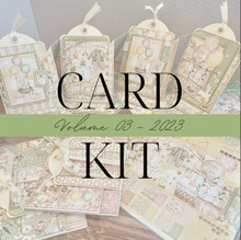 Graphic 45 Card Kit- Little One- Twisted Easel Card Set