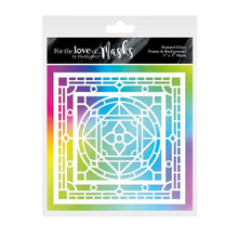 Hunkydory Crafts For the Love of Masks - Stained Glass Frame & Background - FTLM398