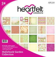 Heartfelt Creations- Hollyhock Garden 12x12 Paper Collection