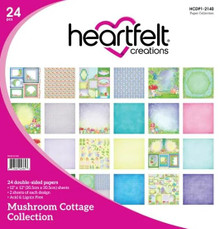 Heartfelt Creations- Mushroom Cottage 12x12 Paper Collection