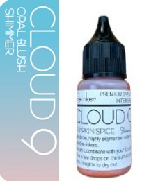 Lisa Horton Crafts- Cloud 9 Interference Dye/Pigment Ink- Re-inker (18mL)- Opal Blush Shimmer