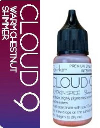 Lisa Horton Crafts- Cloud 9 Interference Dye/Pigment Ink- Re-inker (18mL)- Warm Chestnut Shimmer