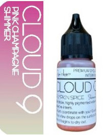 Lisa Horton Crafts- Cloud 9 Interference Dye/Pigment Ink- Re-inker (18mL)- Pink Champagne Shimmer