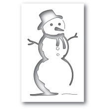Memory Box 100% Steel Charming Snowman Collage Cutting Die- 94498
