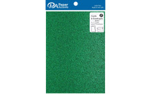 PA Paper Accents C&E 5x7 12pc Glitter Green