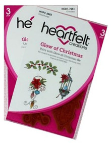 Bundle- Heartfelt Creations Glow of Christmas Stamp & Die Set