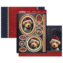 Hunkydory Crafts Festive Friends Luxury Topper Set- Santa Paws CUTE23-907