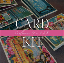 Graphic 45 Card Kit 23V11 Let's Get Artsy- Creative Card Set