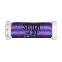 Find It Trading Stitch and Do Embroidery Thread 200 m Roll- Purple SDCD35