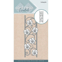 Find It Trading- Card Deco Cutting Dies- Pansies Borders