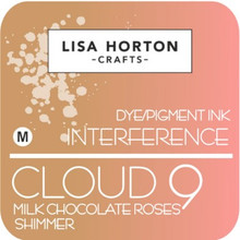 Lisa Horton Crafts- Cloud 9 Interference Dye/Pigment Ink- Milk Chocolate Roses Shimmer