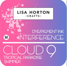 Lisa Horton Crafts- Cloud 9 Interference Dye/Pigment Ink- Tropical Paradise Shimmer