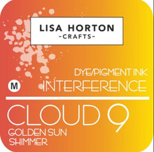 Lisa Horton Crafts- Cloud 9 Interference Dye/Pigment Ink- Golden Sun Shimmer