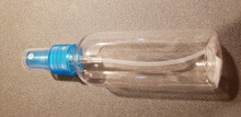Transparent 4 oz Spray Bottle w/ blue lid- HB866