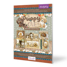 Hunkydory Crafts A4 Deluxe Craft Pad - Puppy Love