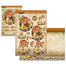 Hunkydory Crafts Into The Wild Deco-Large Set- Leader of The Pack WILDDEC908