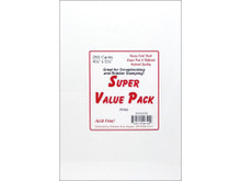 250 White Cards A2 Super Value Pack Stamping (envelopes sold separately)
