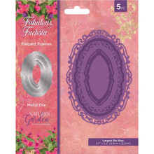 Crafter's Companion Nature's Garden- Fabulous Fuchsia- Elegant Frames Metal Die