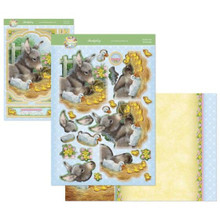 Hunkydory Crafts Hello Spring Deco-Large Set- Family Time HELLODEC904