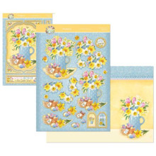Hunkydory Crafts Hello Spring Deco-Large Set- A Lovely Bunch HELLODEC901