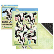 Hunkydory Crafts Hello Spring Deco-Large Set- Just for Moo HELLODEC909