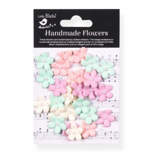 Little Birdie Crafts- Handmade Flowers- Janice- Fairy Garden- 25pc