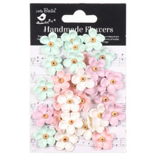 Little Birdie Crafts- Handmade Flowers- Beeded Blooms- Fairy Garden- 30pc