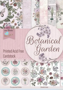 Little Birdie Crafts- 6x6 Paper Pad- Botanical Garden