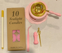 Sealing Wax Pretty Pink 8-Pc Accessory Burner set
