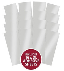 Hunkydory Crafts Stickables Self-Adhesive Mirri- DL Silver