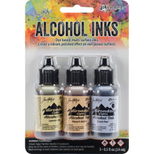 Ranger Tim Holtz Alcohol Inks- 3PKG- Wildflowers