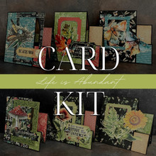 Graphic 45 Card Kit 2024 Life is Abundant- Stair-Step Card Set