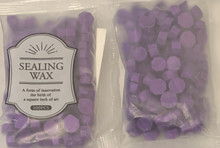 Sealing Wax Metallic Deep Purple Octagon Shape 100pcs/bag