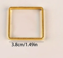 Sealing Wax 1-piece metal ring mold Square