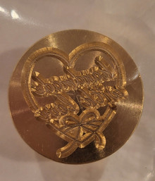 Sealing Wax Seal Stamp -Brass Handmade with Love