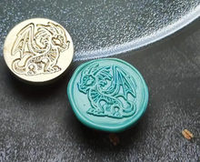 Sealing Wax Seal Stamp -Brass Jumbo Dragon