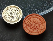 Sealing Wax Seal Stamp -Brass Flying Dragon