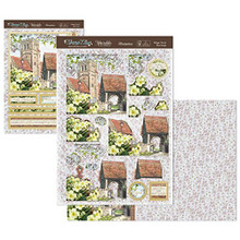 Hunkydory Spring Days & Country Life - Villiage Church - Deco-Large Set Card Kit