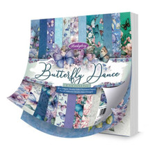 Hunkydory Crafts Butterfly Dance- 8x8 Paper Pad BUTTERFLY103