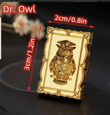 Sealing Wax Seal Stamp -Brass 3D Dr Owl