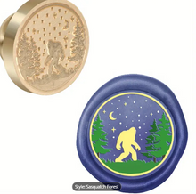 Sealing Wax Seal Stamp - Brass Sasquach