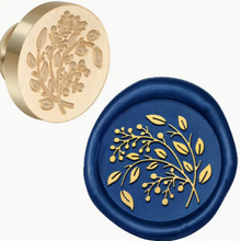 Sealing Wax Seal Stamp -Brass Plant with Berries